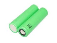 Pair of Sony VTC5 Green Li-Ion 18650 IMR Rechargeable Batteries - 3.7V 2600mAh 30Ah US18650VTC5 Lithium cells